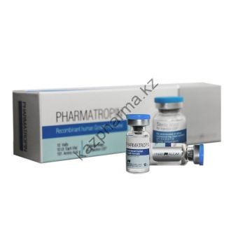 Гормон роста Pharmatropin PharmaCom Labs 10 флаконов по 10 ед (370 мкг/IU) - Капшагай