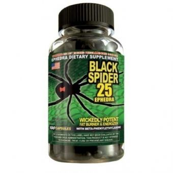Жиросжигатель Black Spider 25 (100 капсул) - Капшагай