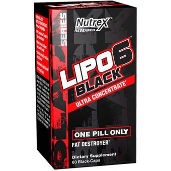 Жиросжигатель LIPO 6 Black Nutrex (60 капсул) - Капшагай