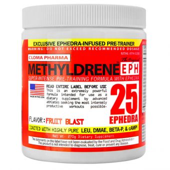 Жиросжигатель Cloma Pharma Methyldrene EPH (270 гр) - Капшагай