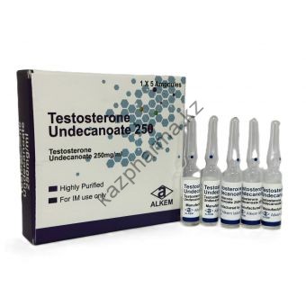 Тестостерон Ундеканоат Alkem 5 ампул по 1мл (1амп 250 мг) Капшагай
