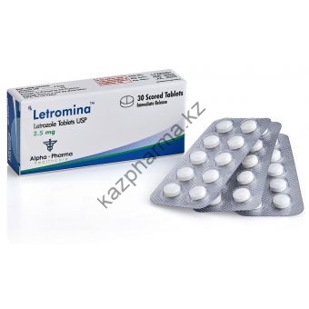 Letromina (Летрозол) Alpha Pharma 30 таблеток (1таб 2.5 мг) - Капшагай