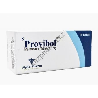 Provibol (Провирон, Местеролон) Alpha Pharma 50 таблеток (1таб 25 мг) - Капшагай