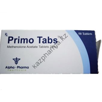 Примоболан Primo Tabs Alpha Pharma 50 таблеток (25 мг/1 таблетка)  - Капшагай