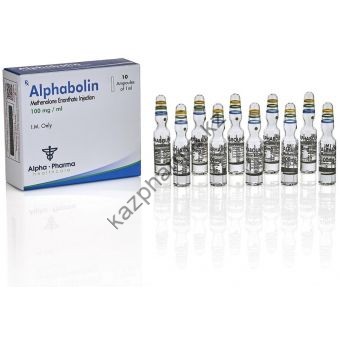 Примоболан Alpha Pharma (Alphabolin) 10 ампул по 1мл (1амп 100 мг) Капшагай