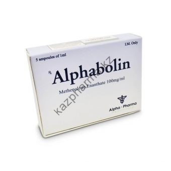 Alphabolin Метенолон энантат Alpha Pharma 5 ампул по 1мл (1амп 100 мг) - Капшагай