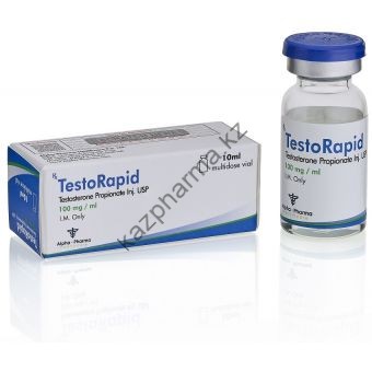 TestoRapid (Тестостерон пропионат) Alpha Pharma балон 10 мл (100 мг/1 мл) - Капшагай