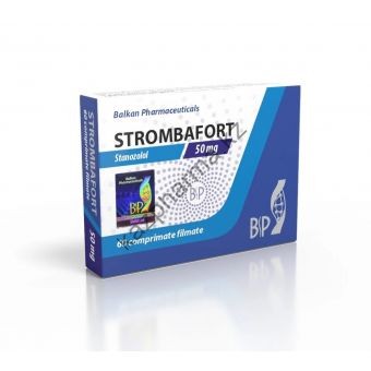 Strombafort (Станозолол) Balkan 100 таблеток (1таб 10 мг) - Капшагай