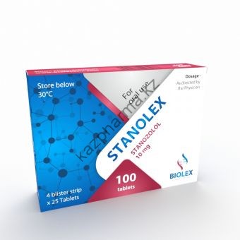 Станозолол Biolex 100 таблеток (1таб 10мг) - Капшагай
