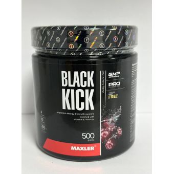 Изотоник Maxler Black Kick 500 грамм (17 порц) Капшагай