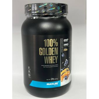 Протеин Maxler 100% Golden Whey 2 Ibs 908 грамм (27 порц) Капшагай