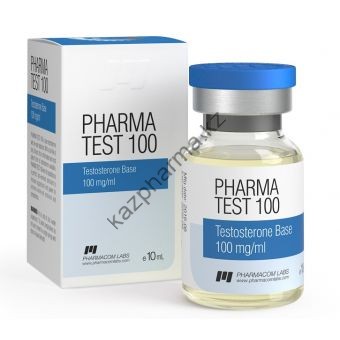 PharmaTest 100 (Суспензия тестостерона) PharmaCom Labs балон 10 мл (100 мг/1 мл) - Капшагай
