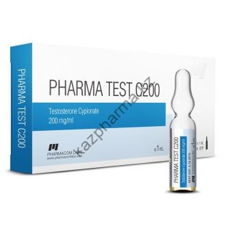 Тестостерон ципионат Фармаком (PHARMATEST C200) 10 ампул по 1мл (1амп 200 мг) - Капшагай