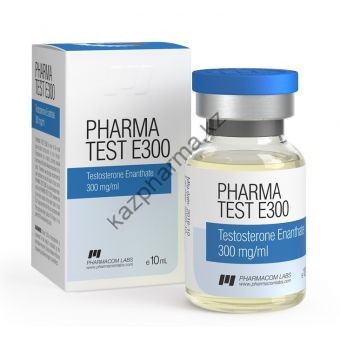 PharmaTest-E 300 (Тестостерон энантат) PharmaCom Labs балон 10 мл (300 мг/1 мл) - Капшагай