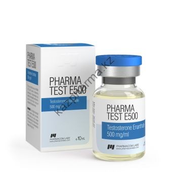 PharmaTest-E 500 (Тестостерон энантат) PharmaCom Labs балон 10 мл (500 мг/1 мл) - Капшагай