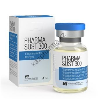 PharmaSust 300 (Сустанон) PharmaCom Labs балон 10 мл (300 мг/1 мл) - Капшагай