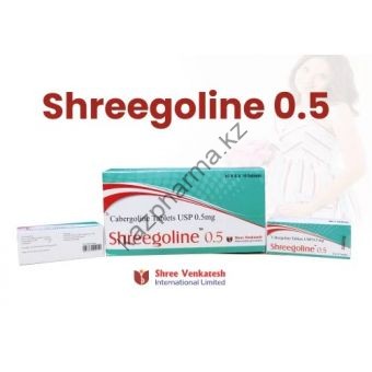 Каберголин Shree Venkatesh 10 таблеток по 0,5мг Индия Капшагай
