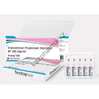 Тестостерон пропионат Shree Venkatesh 5 ампул по 1 мл (1 мл 100 мг) Капшагай