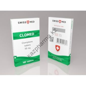 Кломид Swiss Med Clomed 50 таблеток (1таб 50мг) - Капшагай