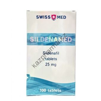Виагра Swiss Med Sildenamed 100 таблеток (1таб 25 мг) Капшагай