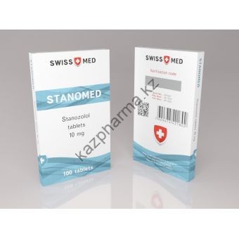 Станозолол Swiss Med 100 таблеток (1таб 10мг) - Капшагай