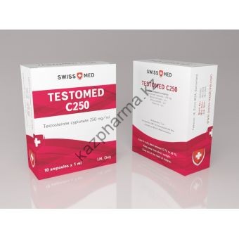 Тестостерон ципионат Swiss Med Testomed C250 (10 ампул) 250мг/1мл  - Капшагай