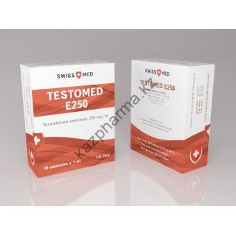 Тестостерон энантат Swiss Med Testomed E250 (10 ампул) 250мг/1мл  - Капшагай
