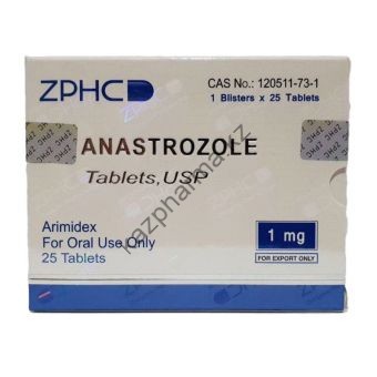 Аnastrozole (Анастрозол) ZPHC 50 таблеток (1таб 1 мг) - Капшагай