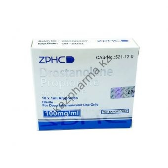 Мастерон ZPHC (Drostanolone Propionate) 10 ампул по 1мл (1амп 100 мг) - Капшагай