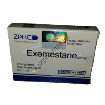 Exemestane (Экземестан) ZPHC 50 таблеток (1таб 25 мг) - Капшагай