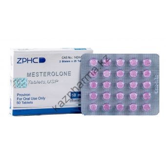 Mesterolone (Провирон) ZPHC 50 таблеток (1таб 50 мг) - Капшагай