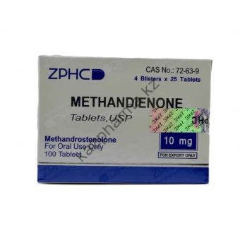 Метан ZPHC (Methandienone) 100 таблеток (1таб 10 мг) - Капшагай