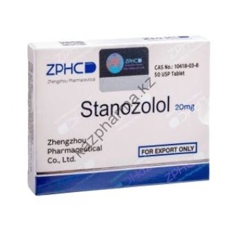Станозолол ZPHC (Stanozolol) 50 таблеток (1таб 20 мг) - Капшагай