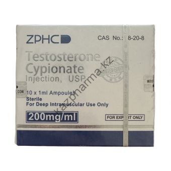Тестостерон ципионат ZPHC (Testosterone Cypionate) 10 ампул по 1мл (1амп 250 мг) - Капшагай