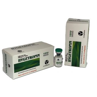 Гормон роста Hygetropin (Соматропин) 10 флакон / 10IU (370 мкг/IU) - Капшагай
