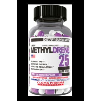 Жиросжигатель Methyldrene 25 Elite  (100 капсул)  - Капшагай