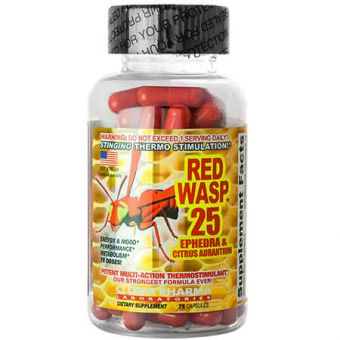 Жиросжигатель Cloma Pharma Red Wasp 25 (75 капсул) - Капшагай