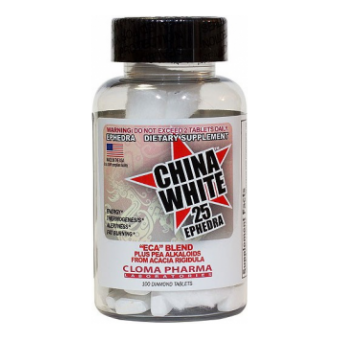 Жиросжигатель Cloma Pharma China White 25 (100 таб) - Капшагай