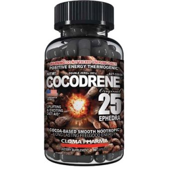 Жиросжигатель ClomaPharma Cocodrene 25 (90 капсул) - Капшагай
