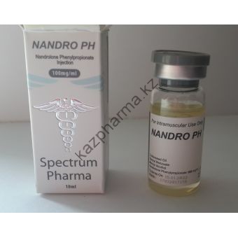 Nandro PH (Нандролон фенилпропионат) Spectrum Pharma балон 10 мл (100 мг/1 мл) - Капшагай