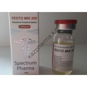 Testo Mix 250 (Сустанон) Spectrum Pharma балон 10 мл (250 мг/1 мл) - Капшагай